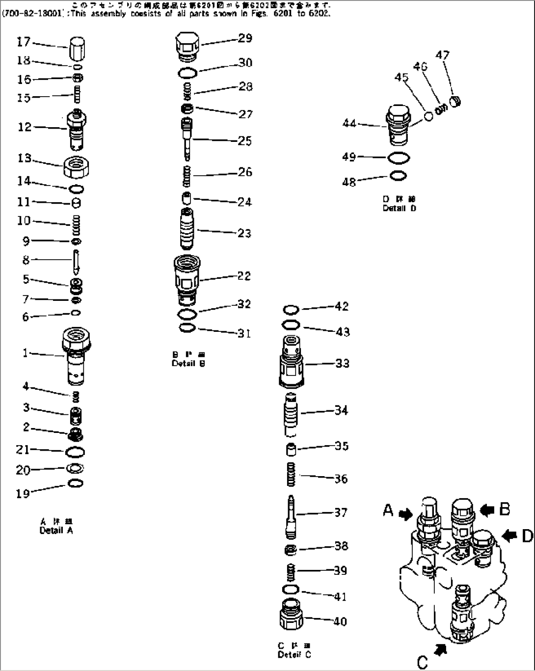 WORK EQUIPMENT VALVE (2/2)