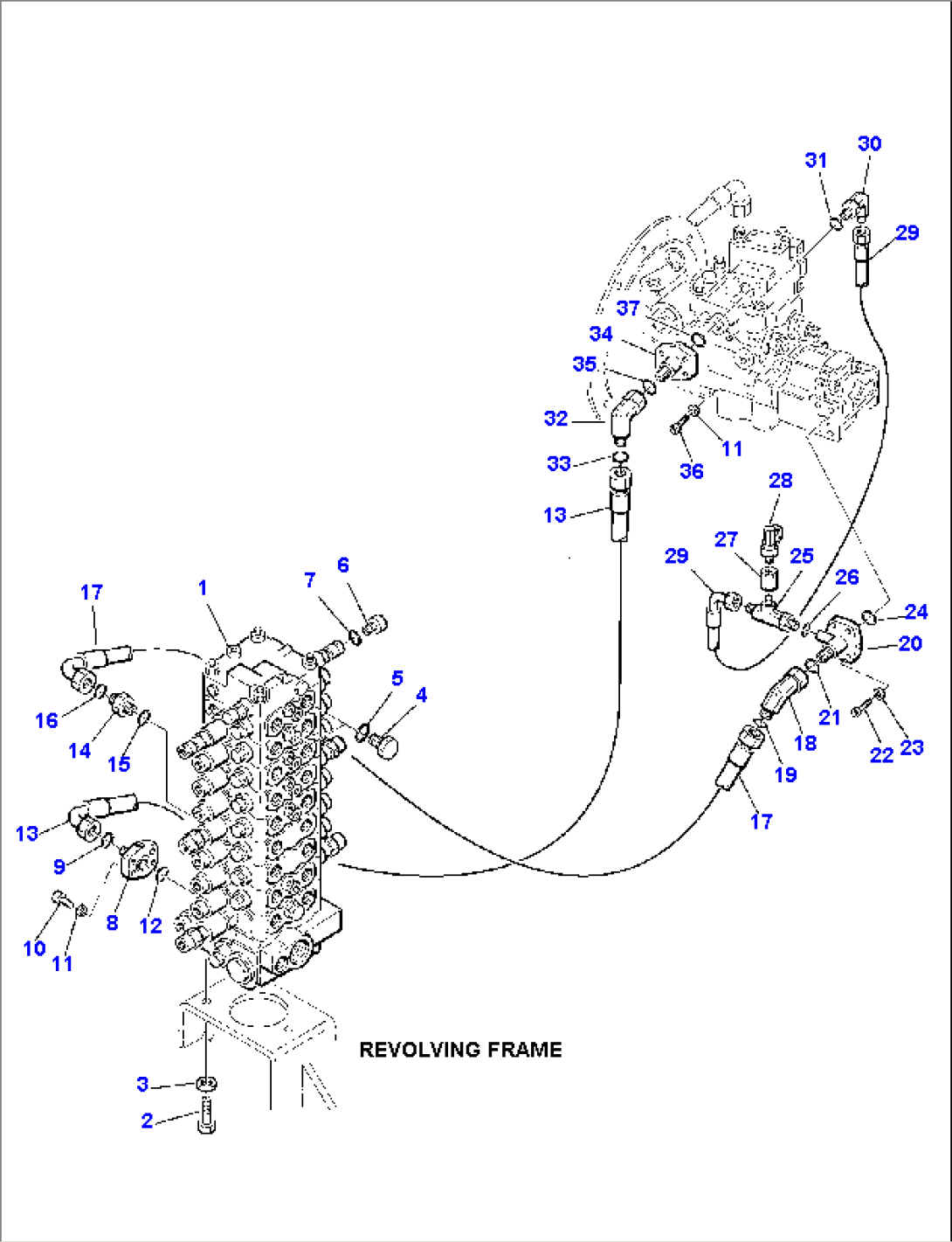 HYDRAULIC PIPING (DELIVERY LINE)
