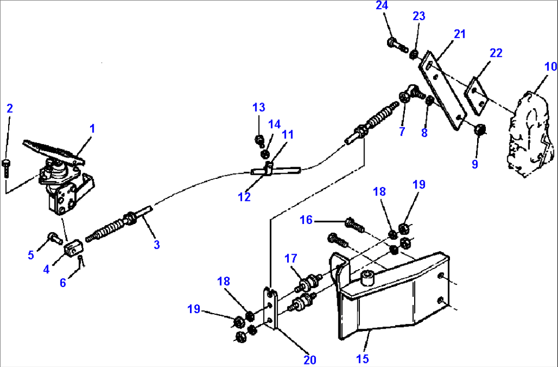 ACCELERATOR PEDAL LINKAGE