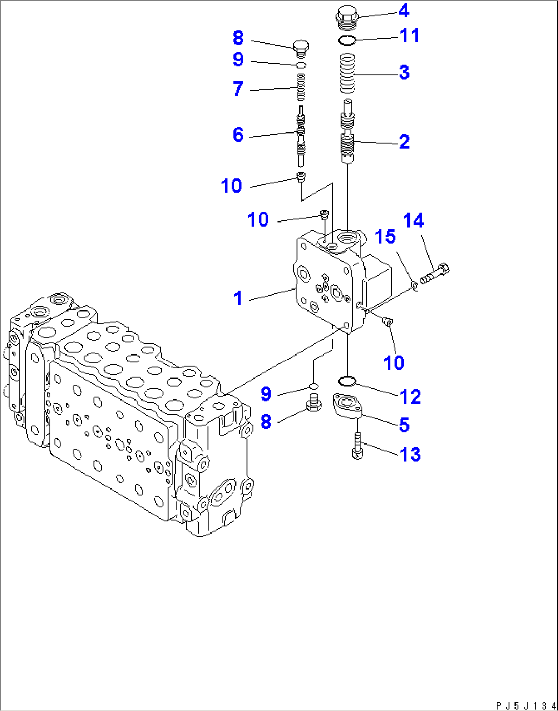 MAIN VALVE (1-ACTUATOR) (10/12)