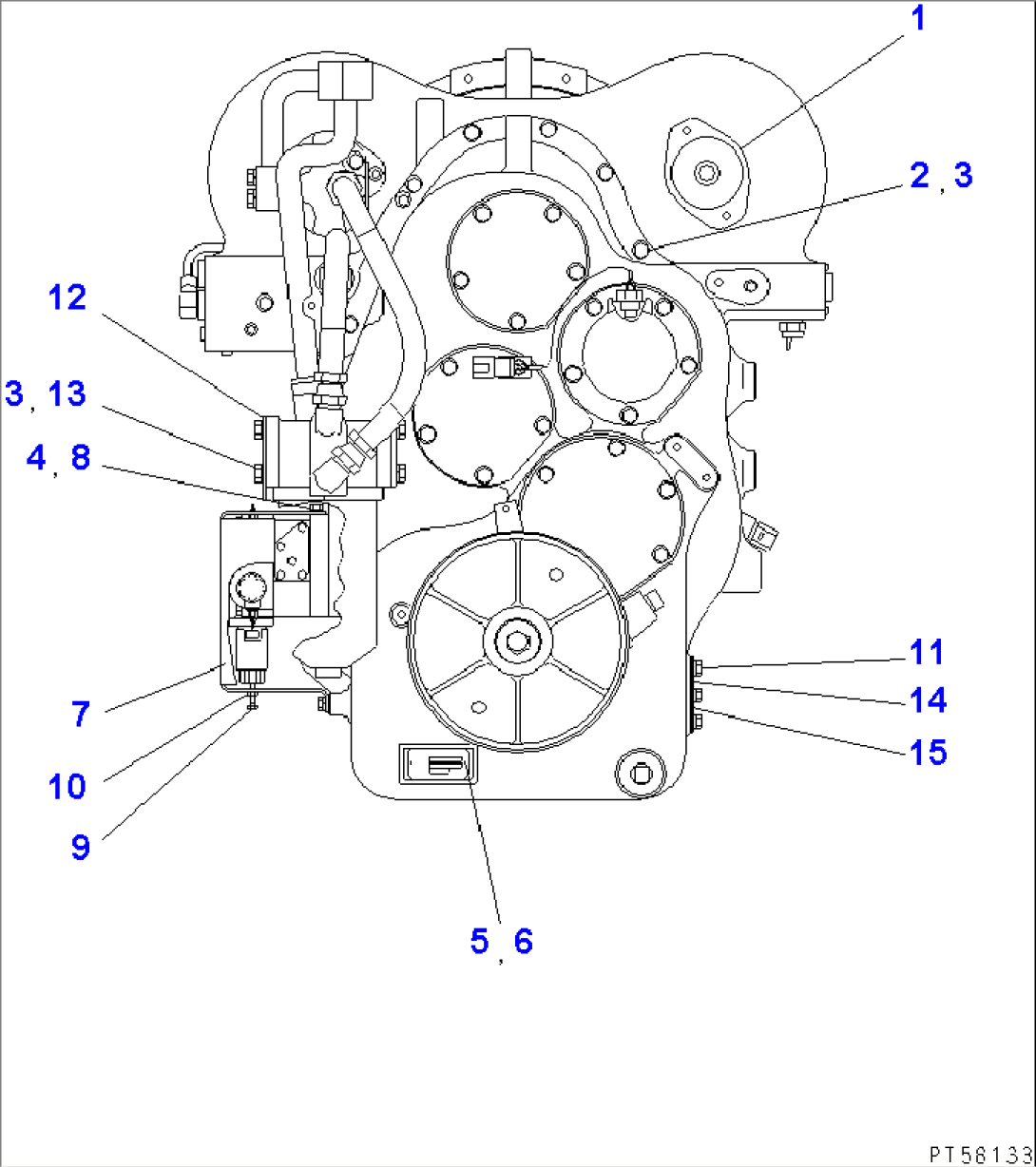 TRANSMISSION (CASE) (3/5)