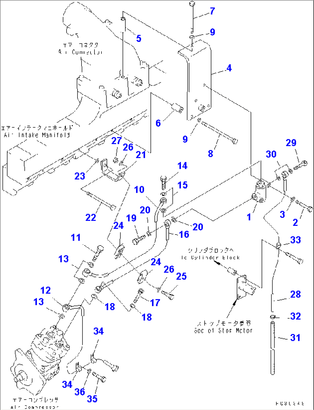 AIR COMPRESSOR RELIEF VALVE(#20519-)