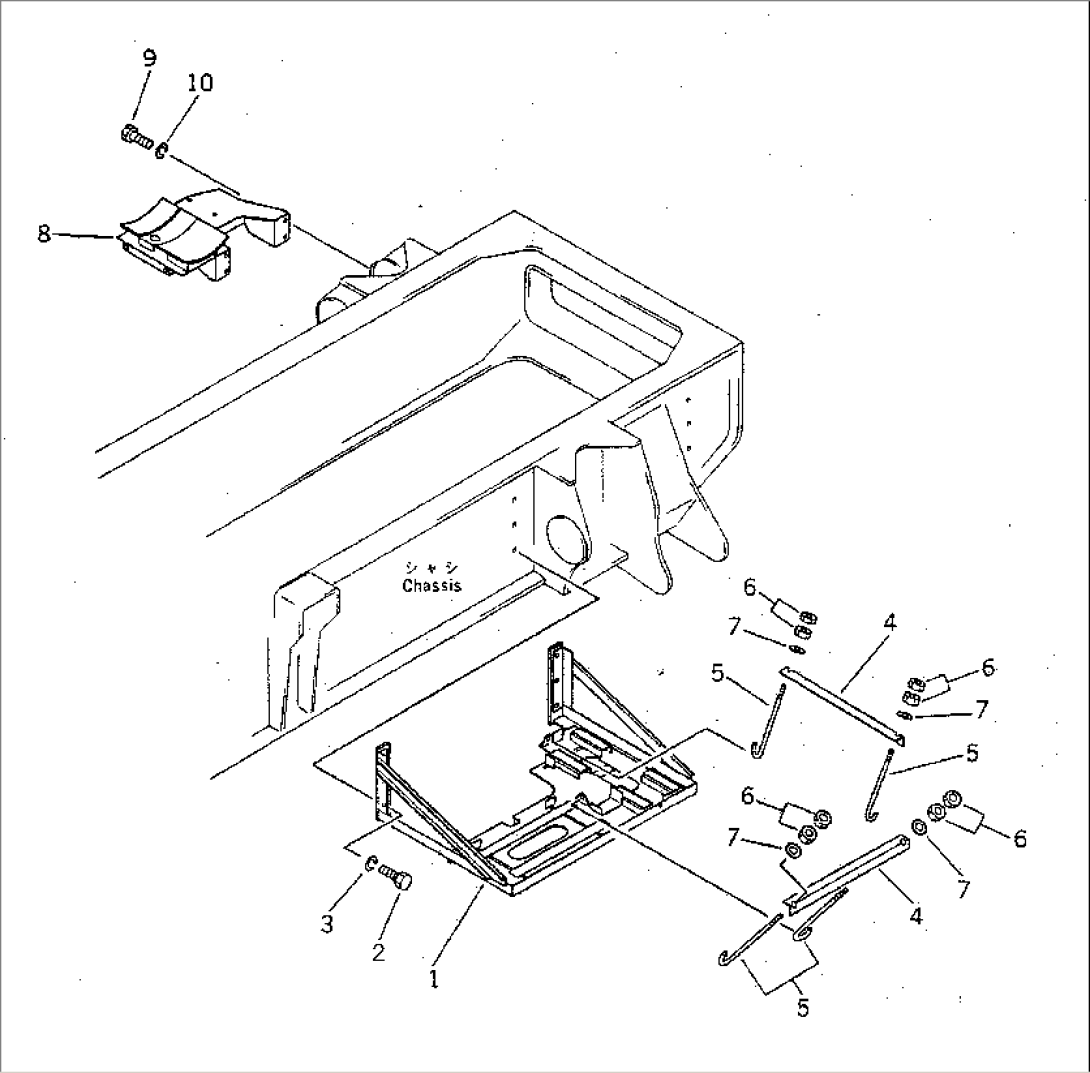 MOUNTING BRACKET (BATTERY AND AIR CLEANER)