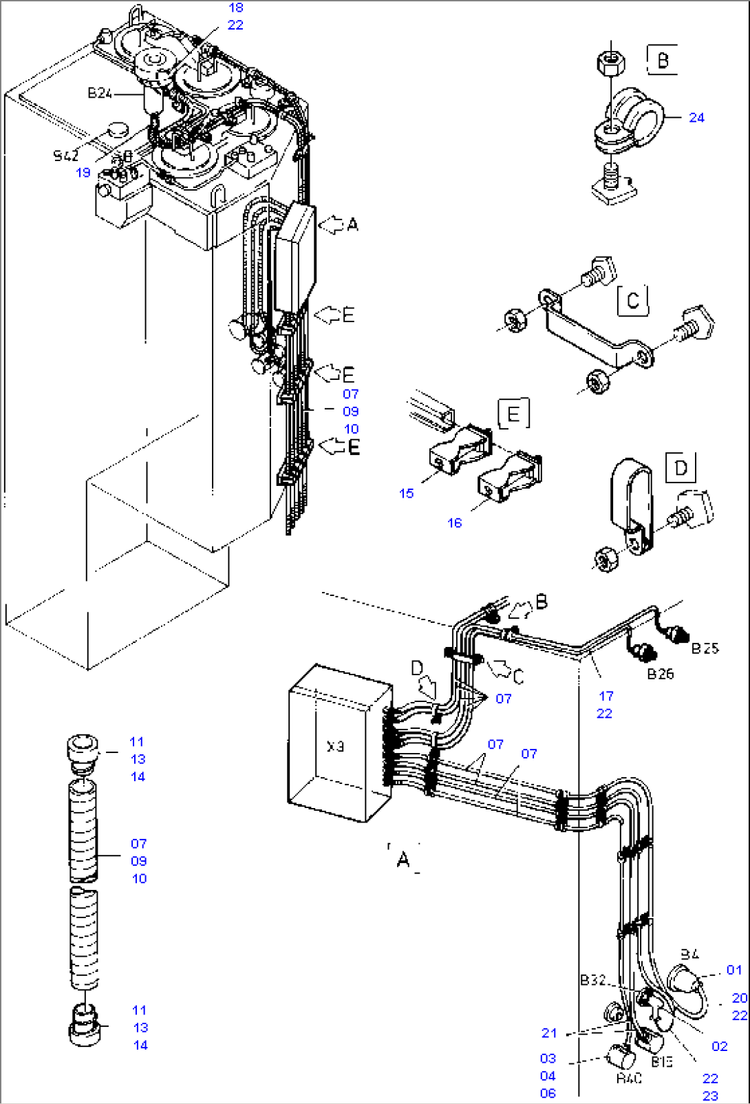 Wire Layout - Oil Tank