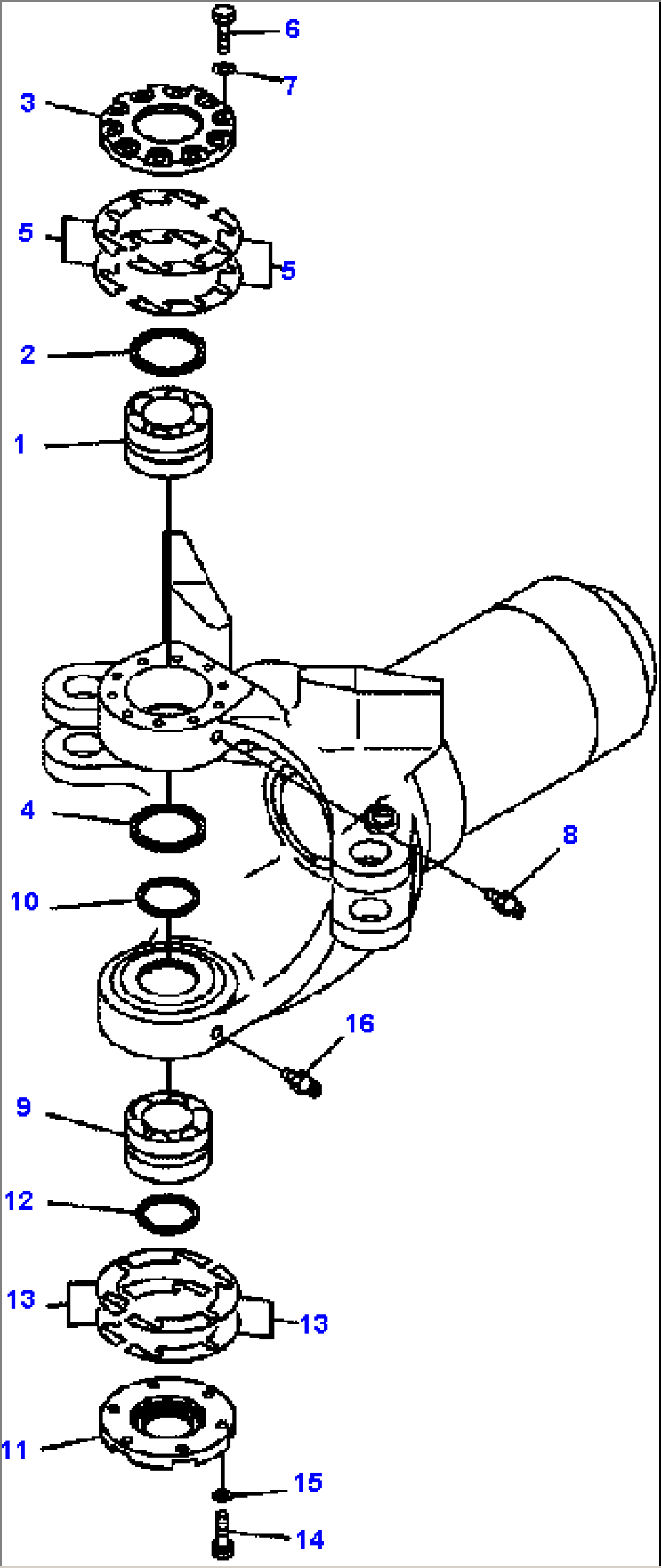 FIG. J3140-01A0 HITCH FRAME - FRONT FRAME CONNECTING PARTS