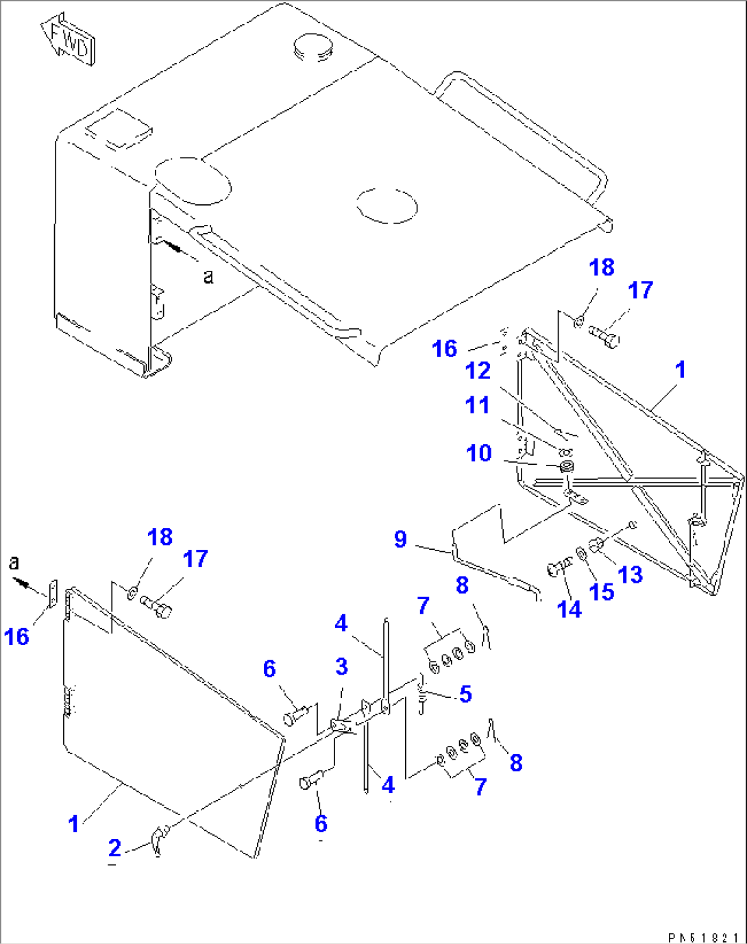 SIDE PANEL (1/2)(#1001-3400)