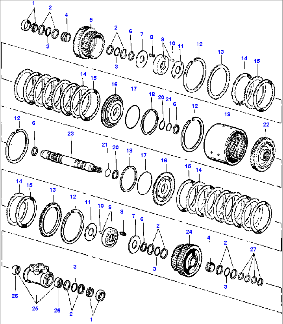 FIG. F2320-06A0 TRANSMISSION - DIRECTIONAL CLUTCH