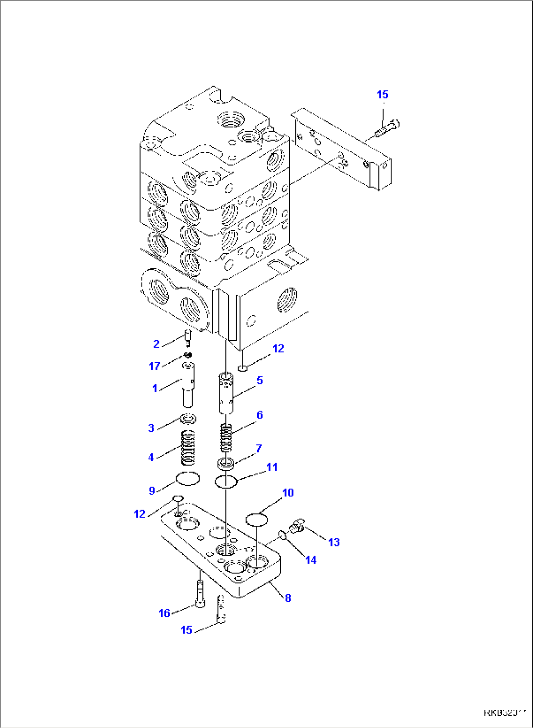 CONTROL VALVE (HIGH FLOW) (4/11)