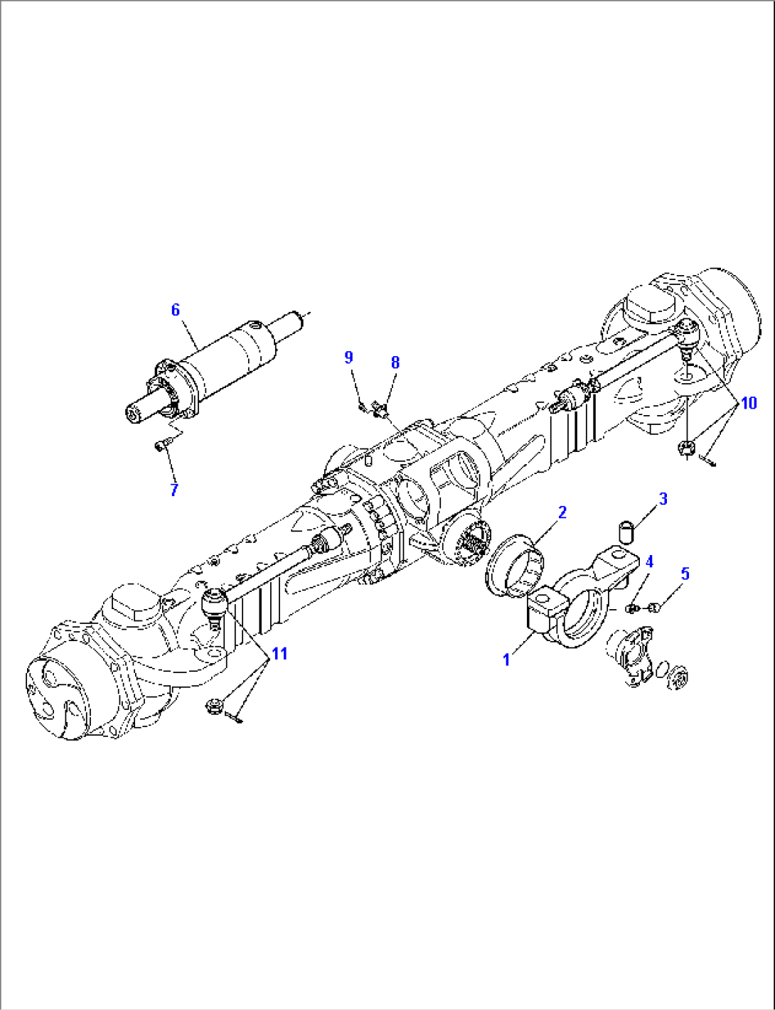 FRONT AXLE (6/6)