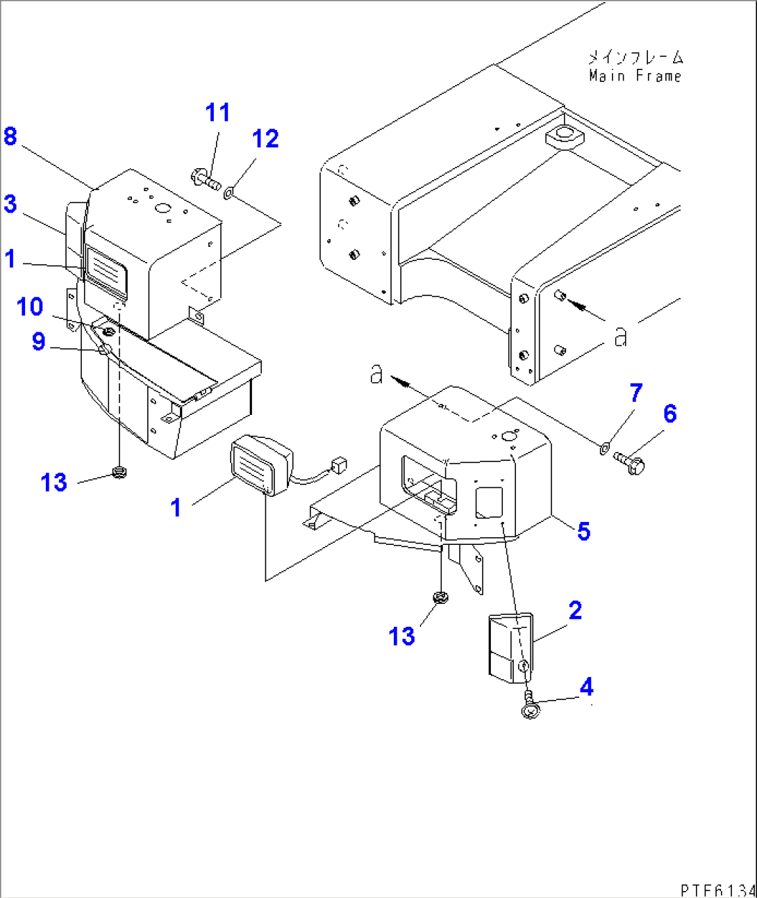 FRONT LAMP(#15301-)