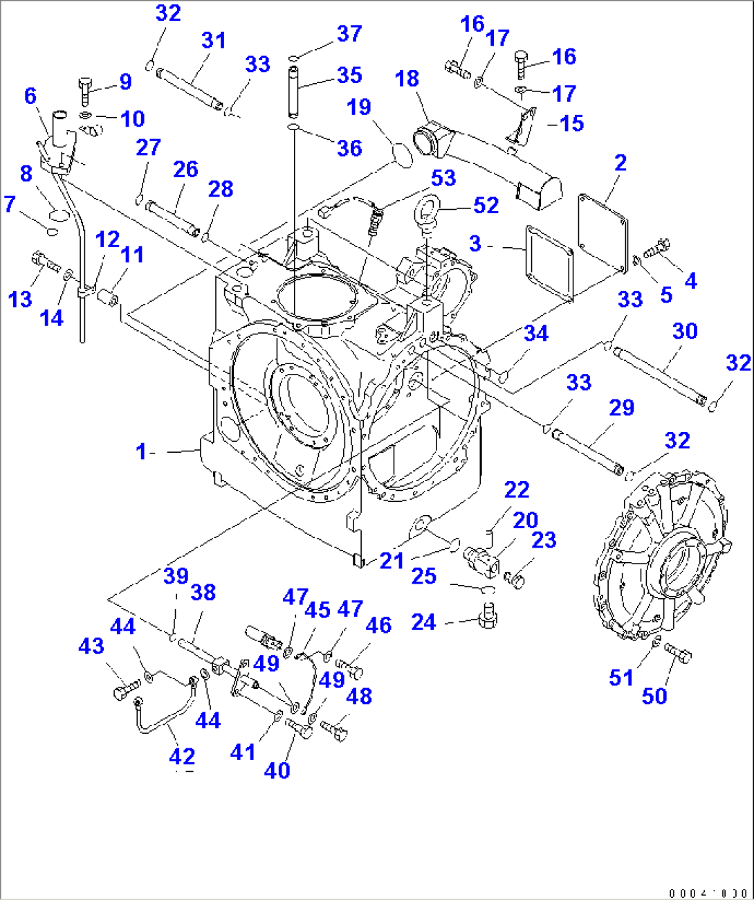 TORQUE CASE (SENSOR)(#80001-)