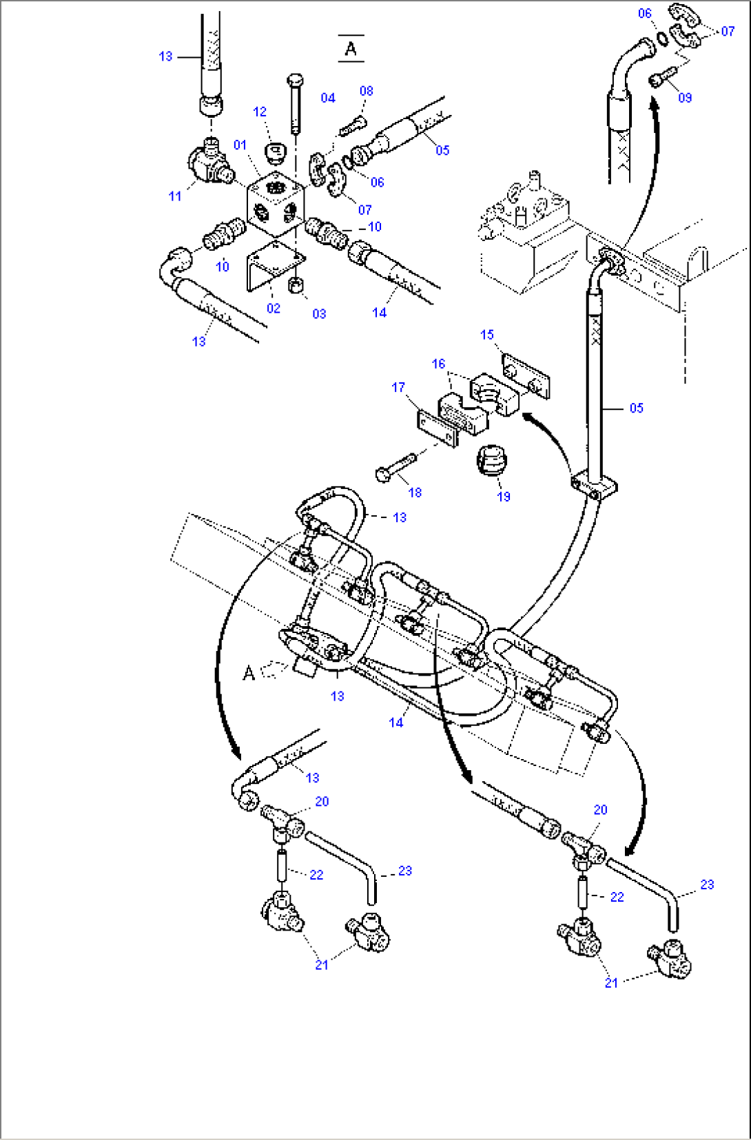 Return Lines, One-Way Restrictor