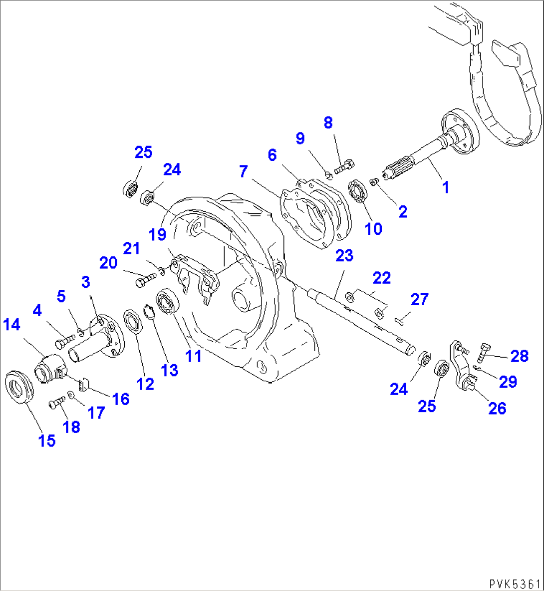 MAIN CLUTCH SHAFT