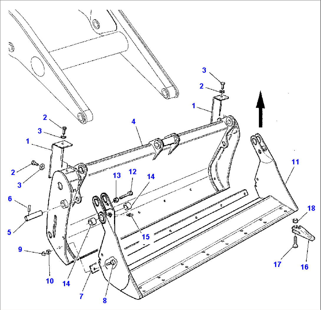 BUCKET 4 IN 1 FAST COUPLING