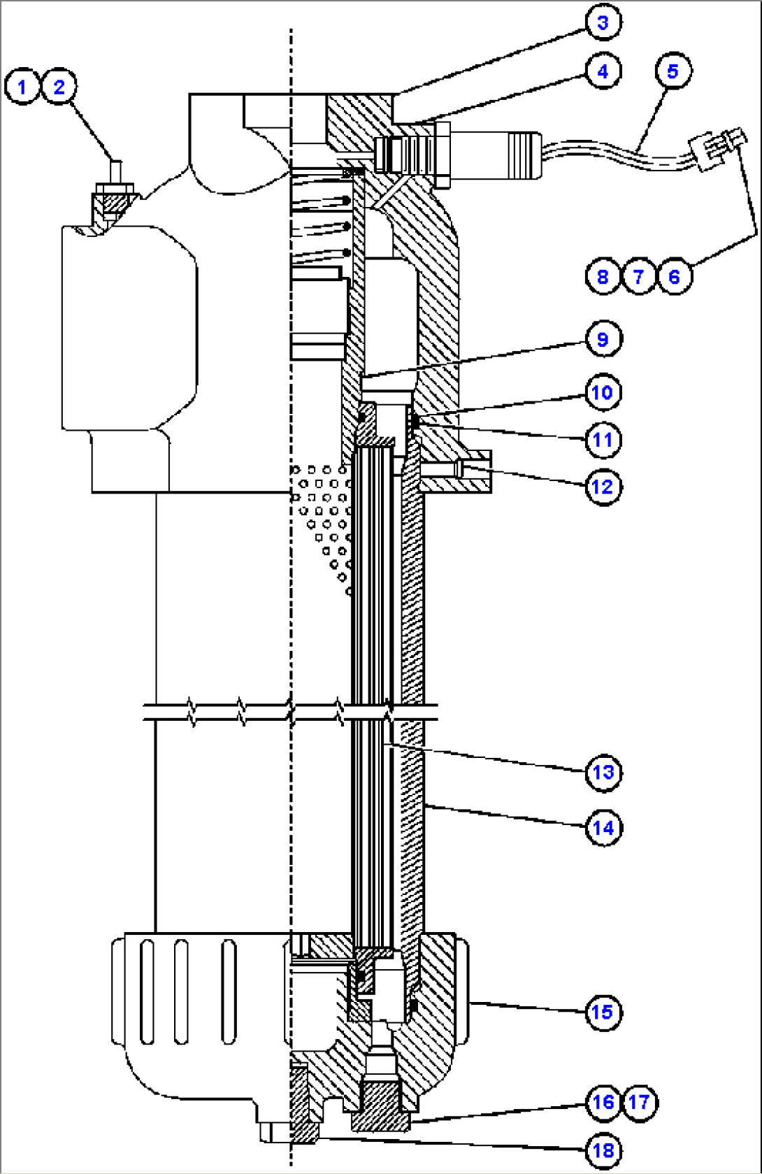 HYDRAULIC FILTER (HOIST/BRAKE COOLING) (EH1241)