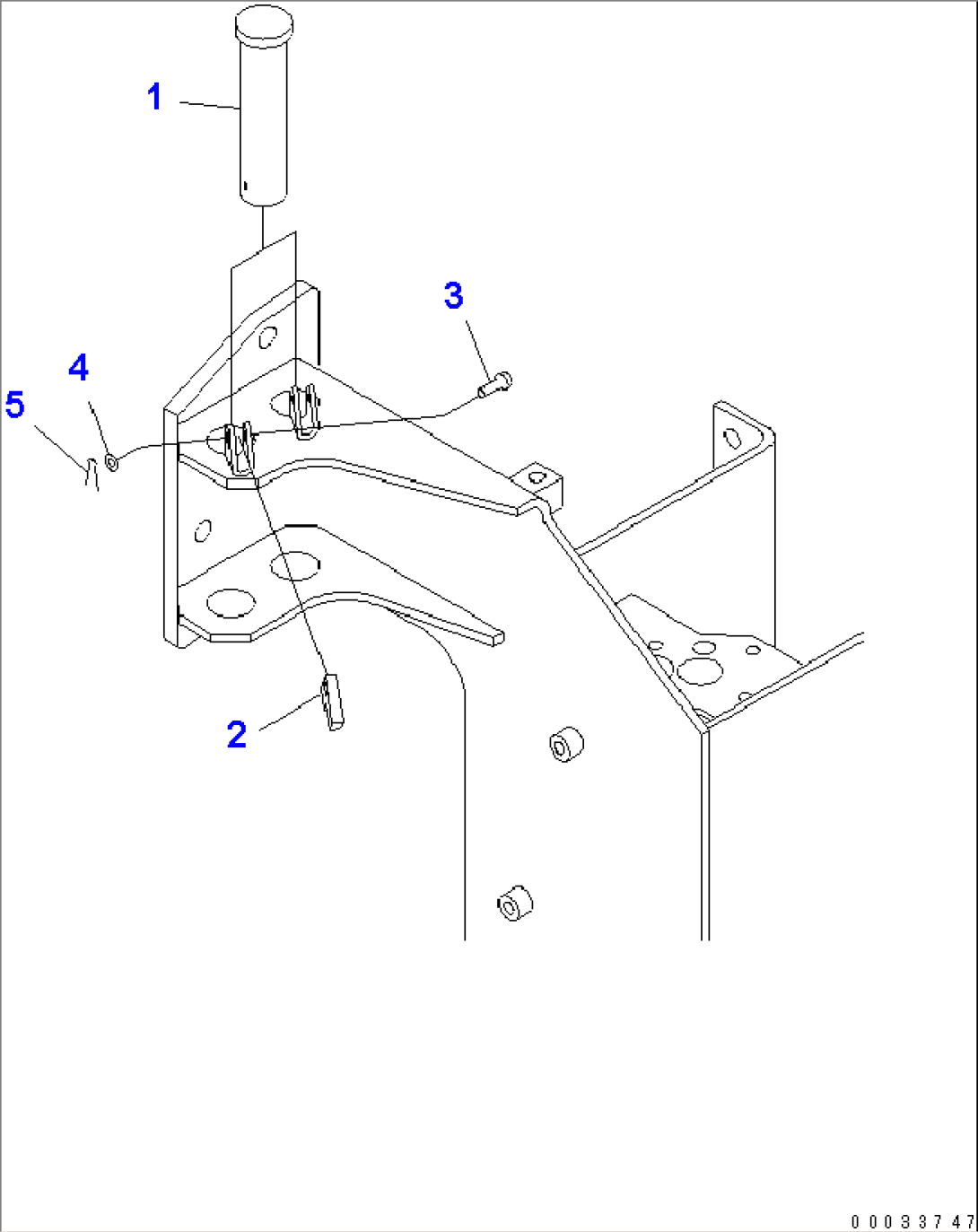 HYDRAULIC TANK AND VALVE (BODY SAFTY PIN)