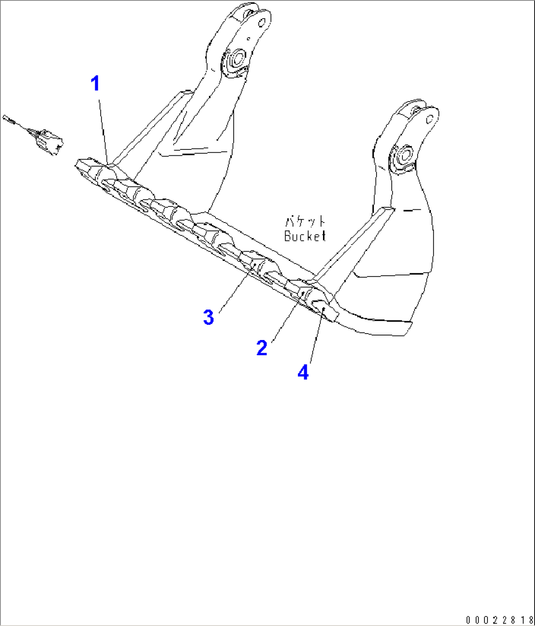 BUCKET (FOR LOADER)(#11012-)