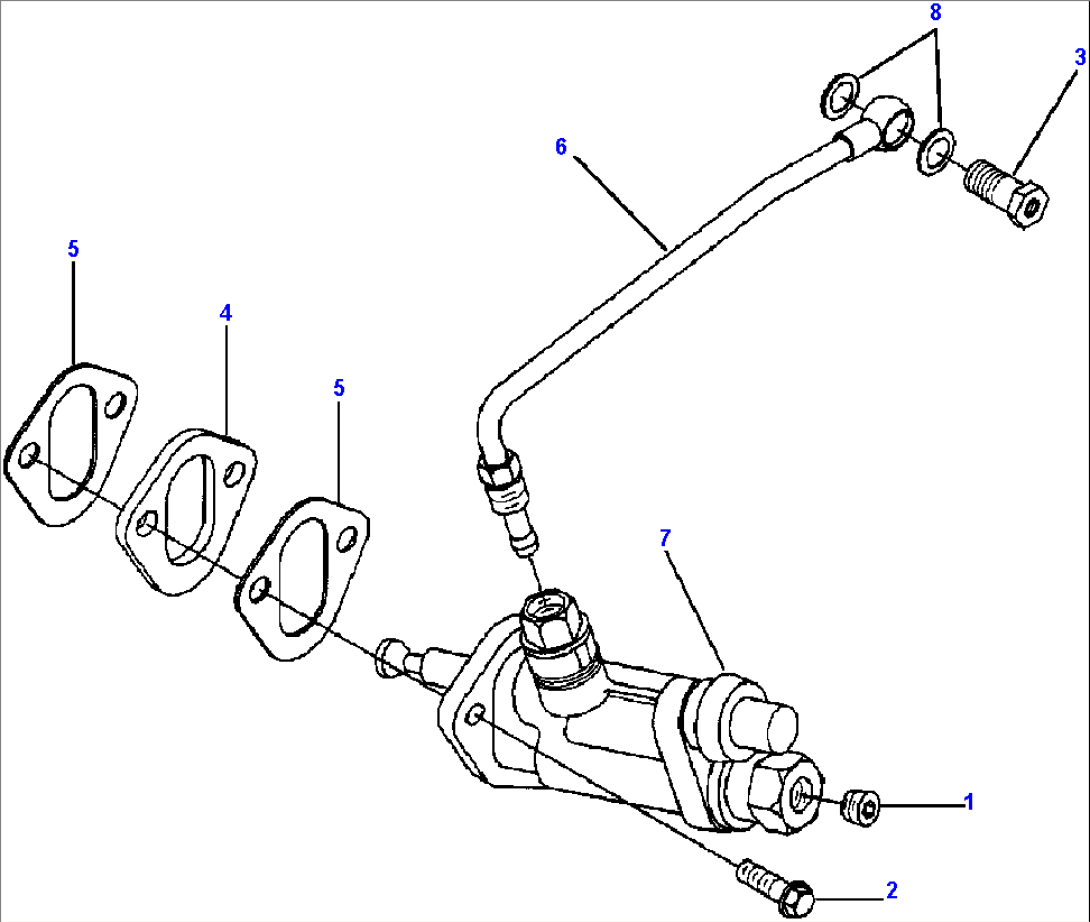 FUEL LIFT PUMP PISTON TYPE OPERATION