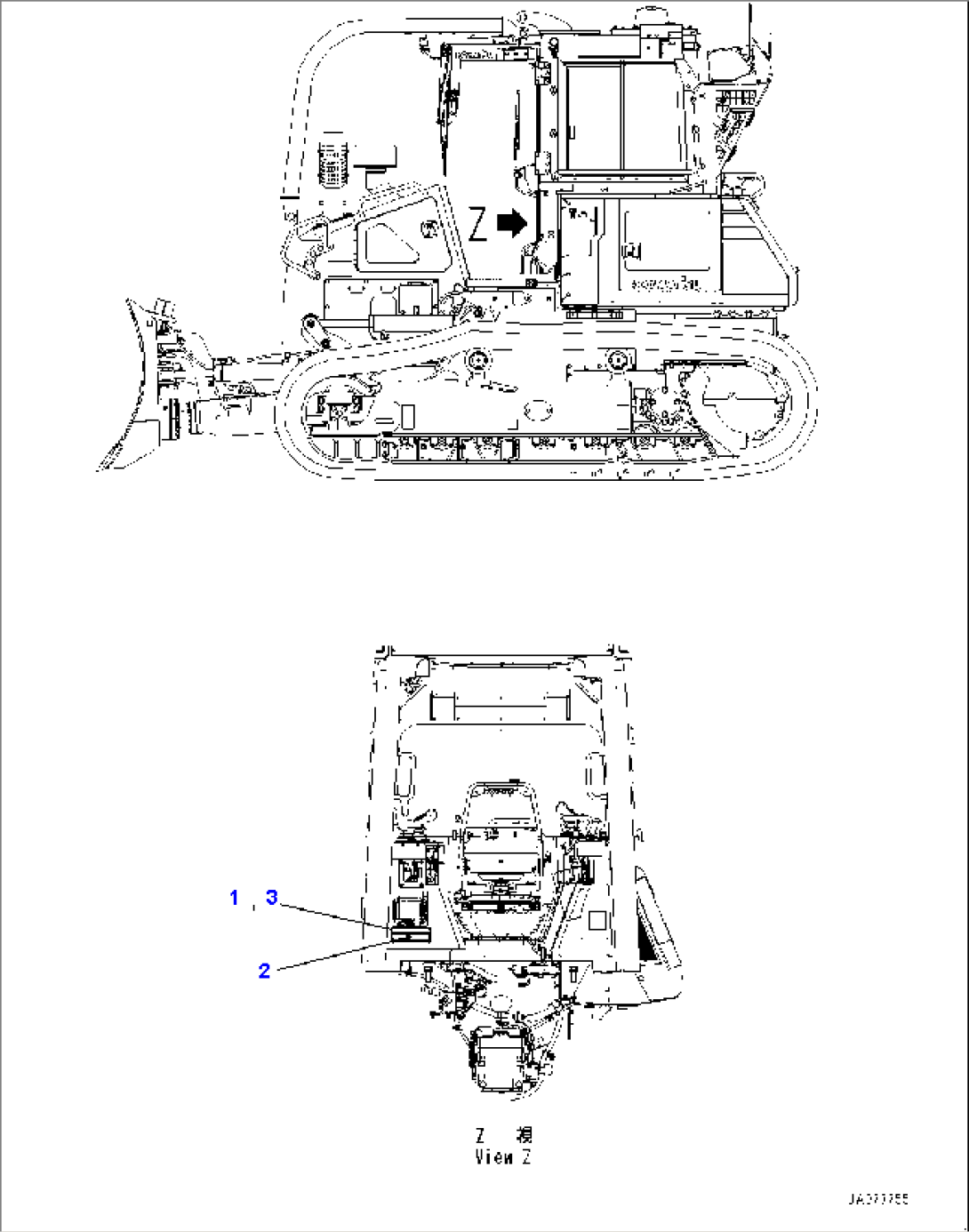 ROPS/FOPS Plate (#10001-)