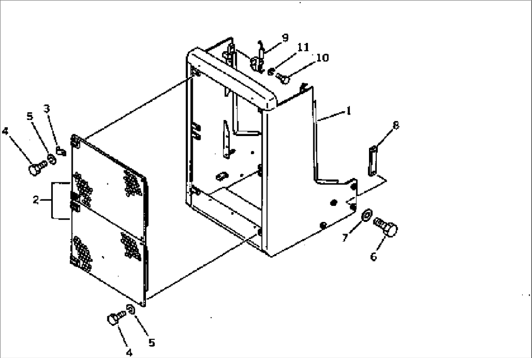 RADIATOR GUARD (NOISE SUPPRESSION FOR EC)(#80338-)