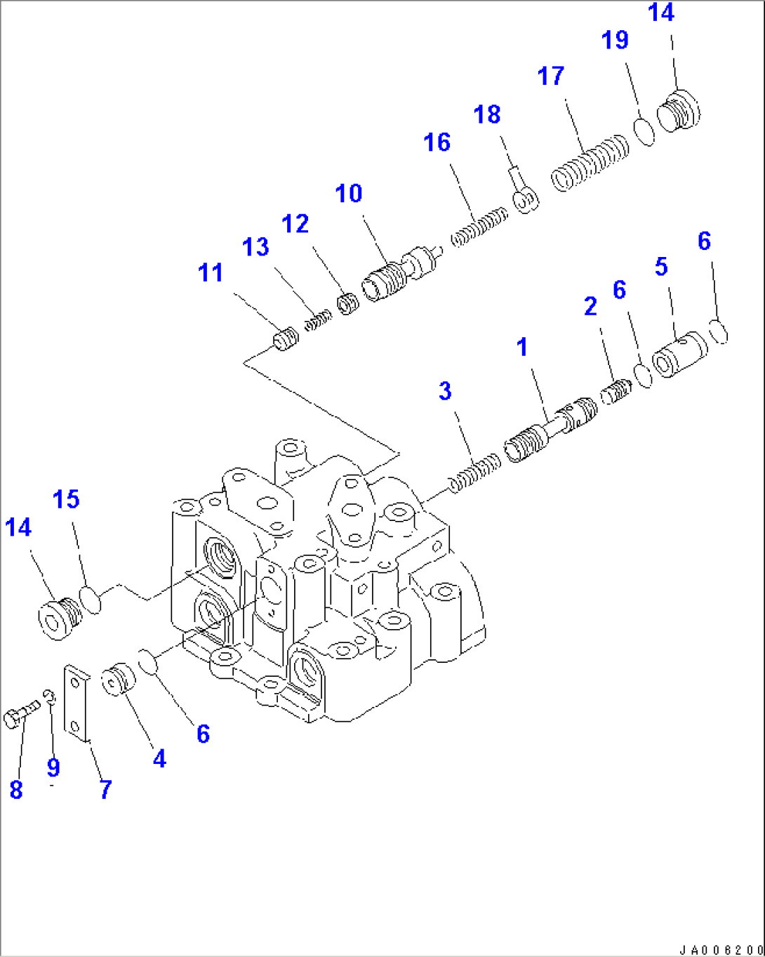 TOWING WINCH (CONTROL VALVE) (2/2)