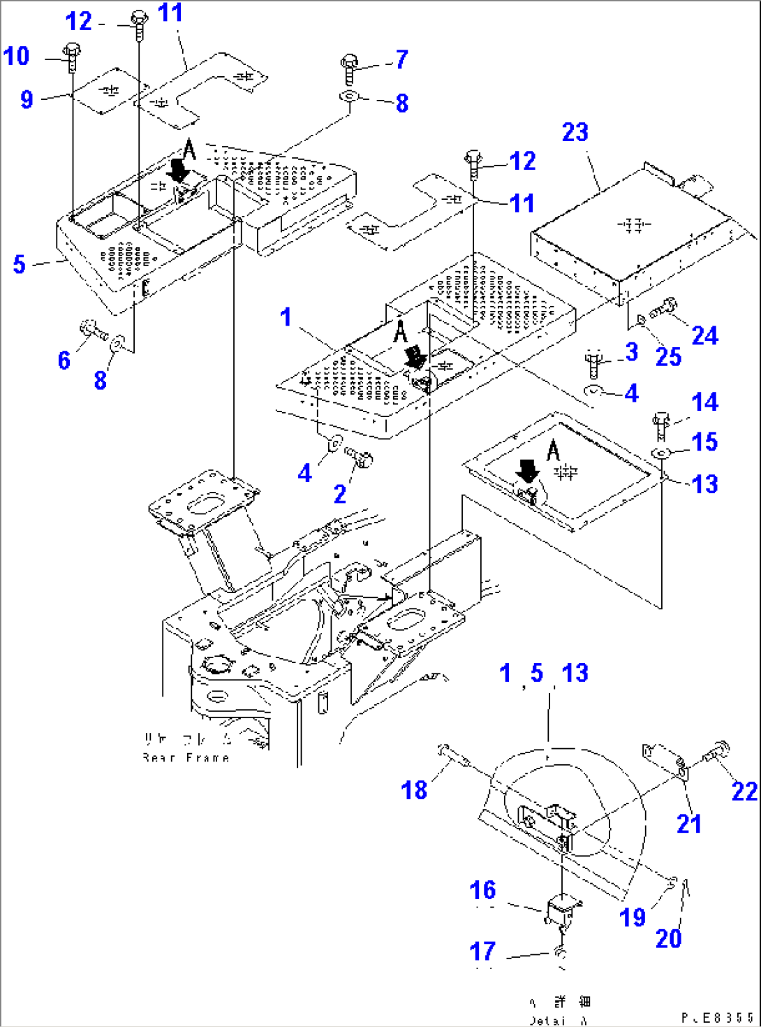 FENDER AND LADDER (OPERATOR