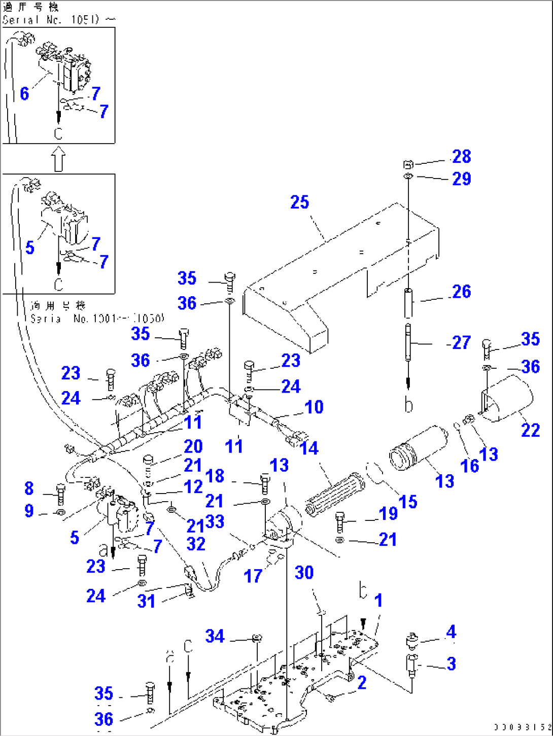 TRANSMISSION CONTROL VALVE (1/3)