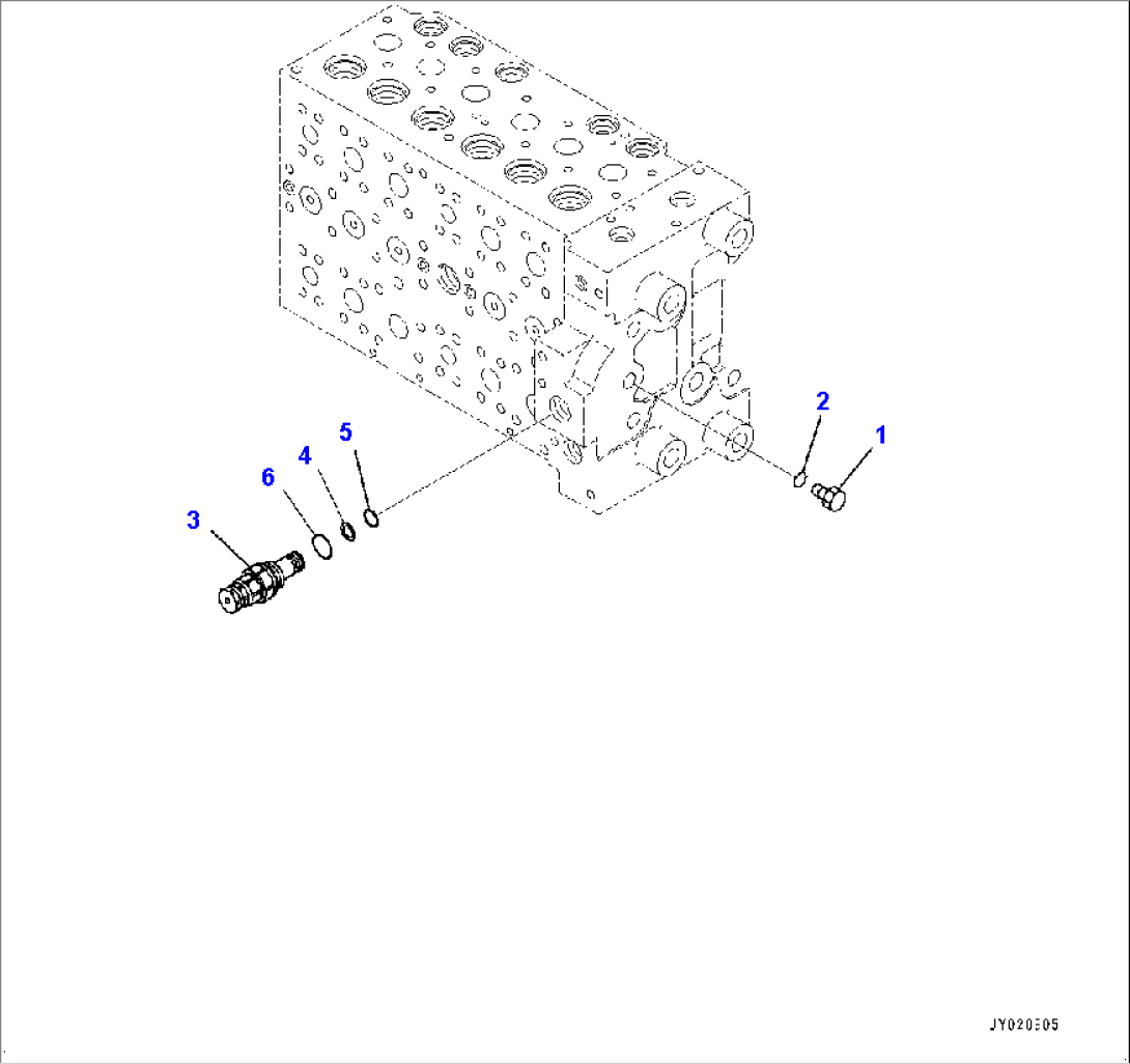 Control Valve, Inner Parts (11/25) (#80001-)