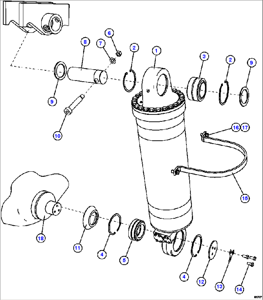 HOIST CYLINDER INSTALLATION