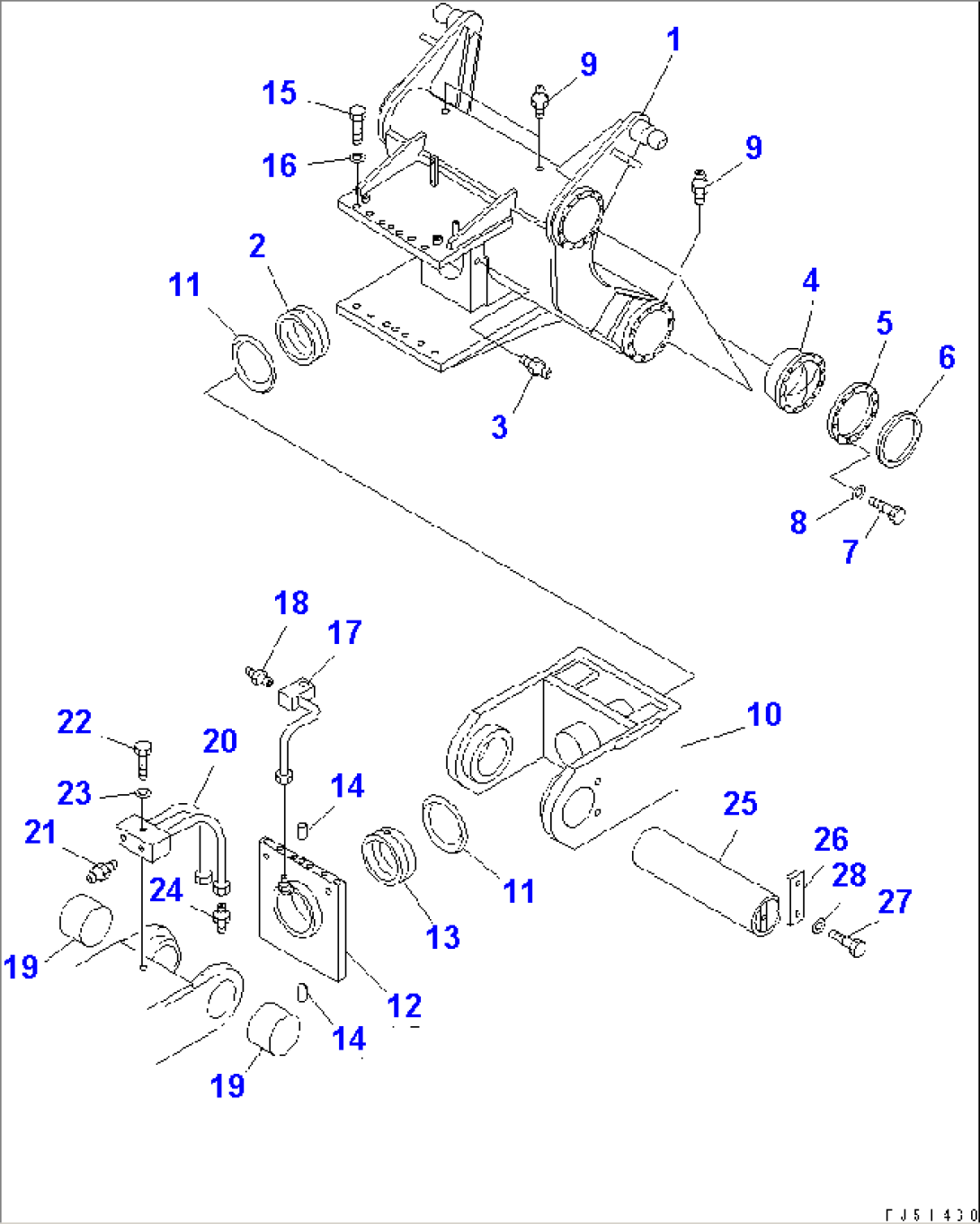 ROTOR (1/7) (FOR MIXING DEPTH 700MM)