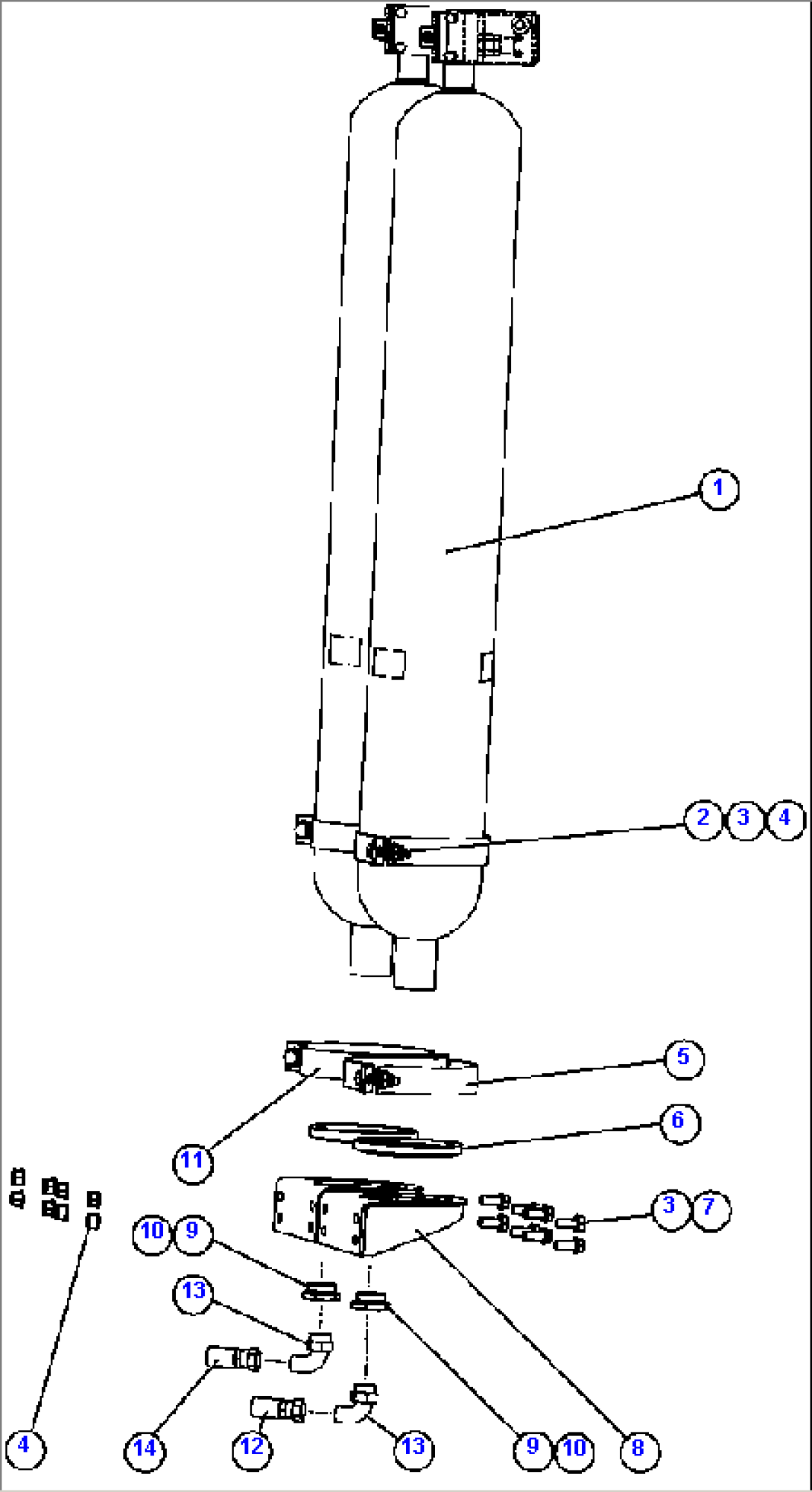 STEERING ACCUMULATOR INSTALLATION