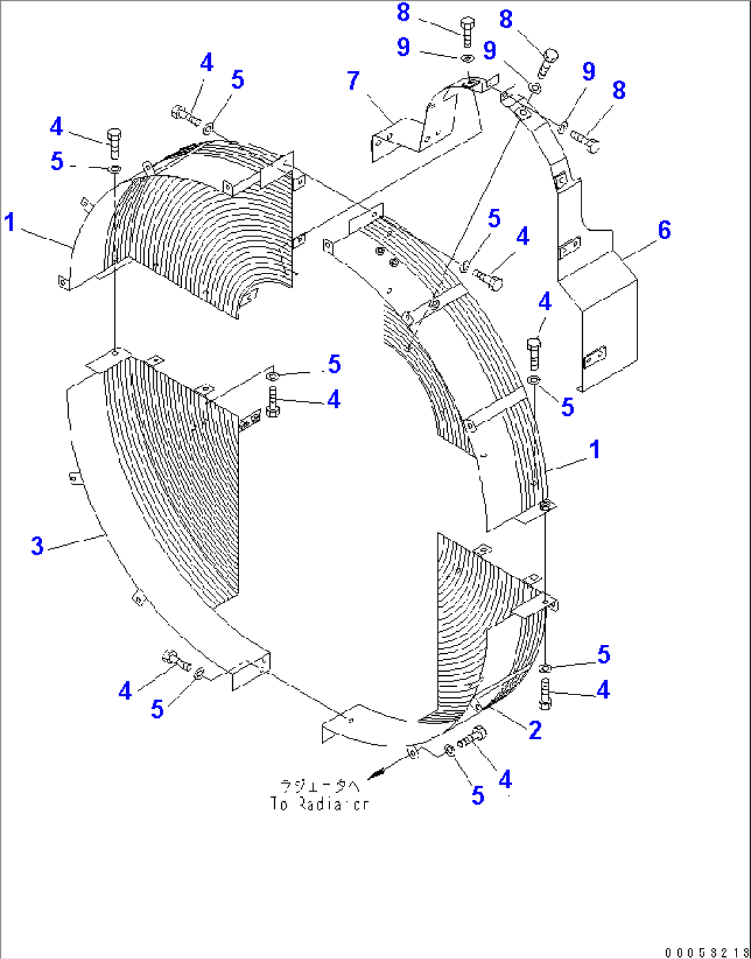 RADIATOR (NET)(#3001-)