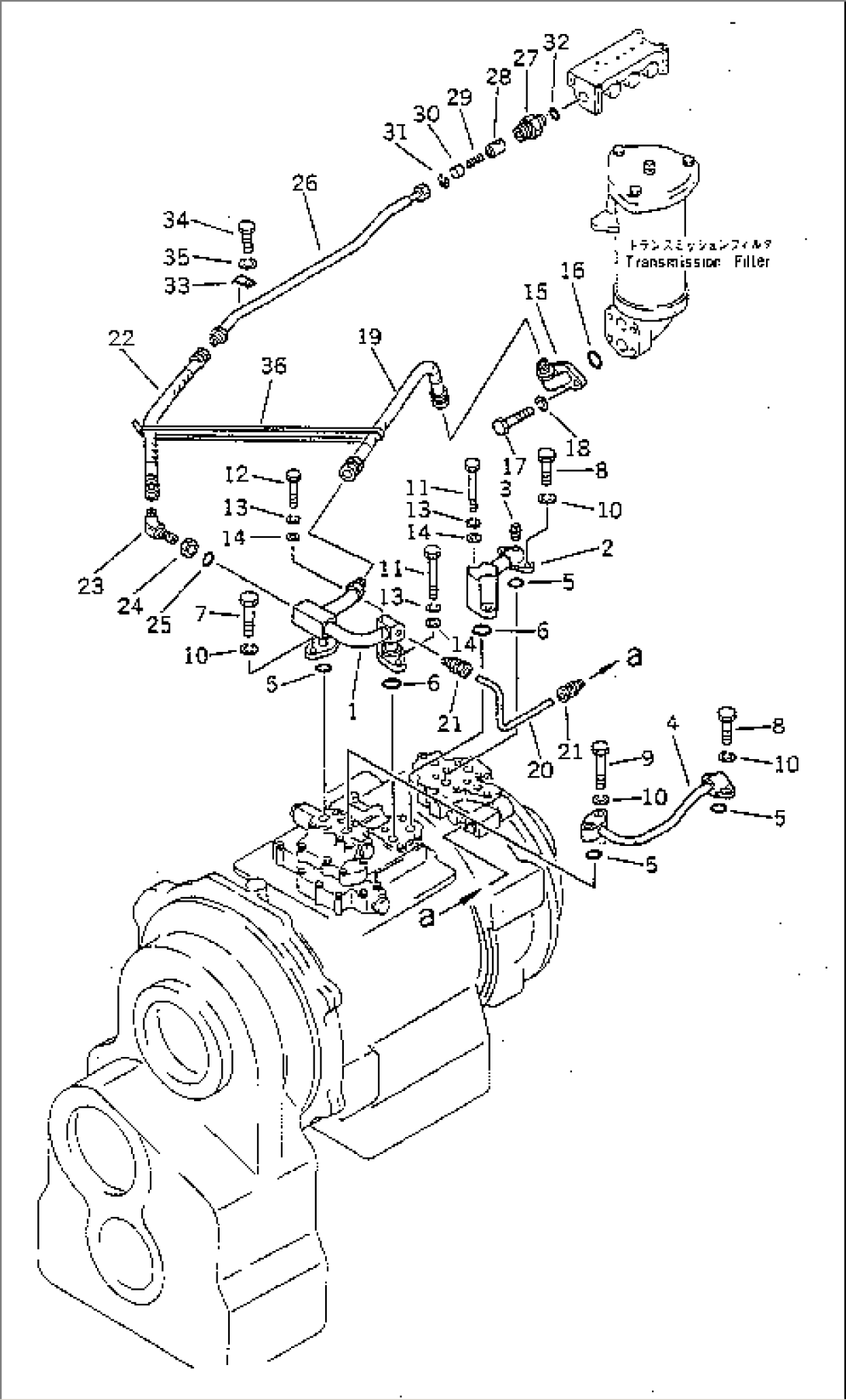 POWER LINE OIL PIPING (TRANSMISSION) (2/2)