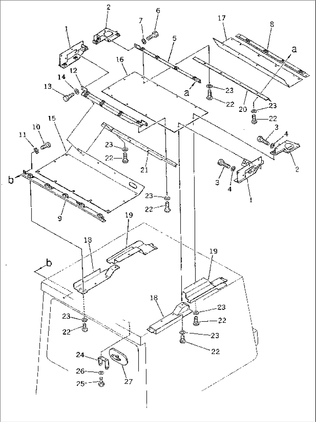 ROOF LINING (FOR ROPS CAB)