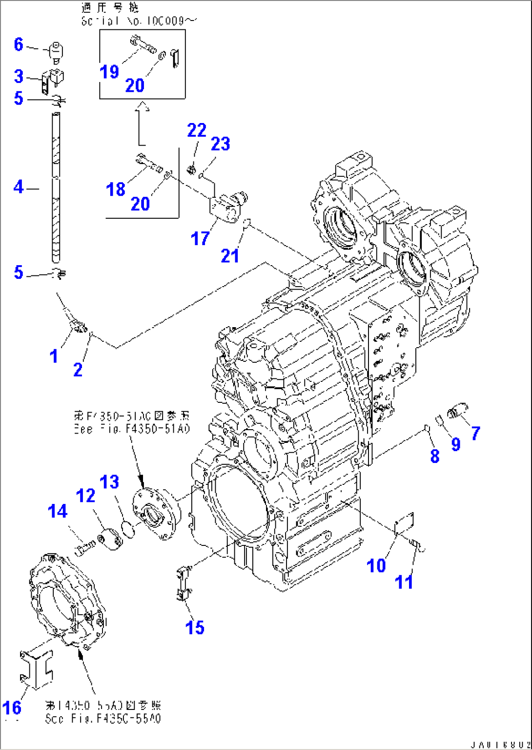 TRANSMISSION (ACCESSORY) (1/2) (WITH LOCK-UP)(#85001-90000)
