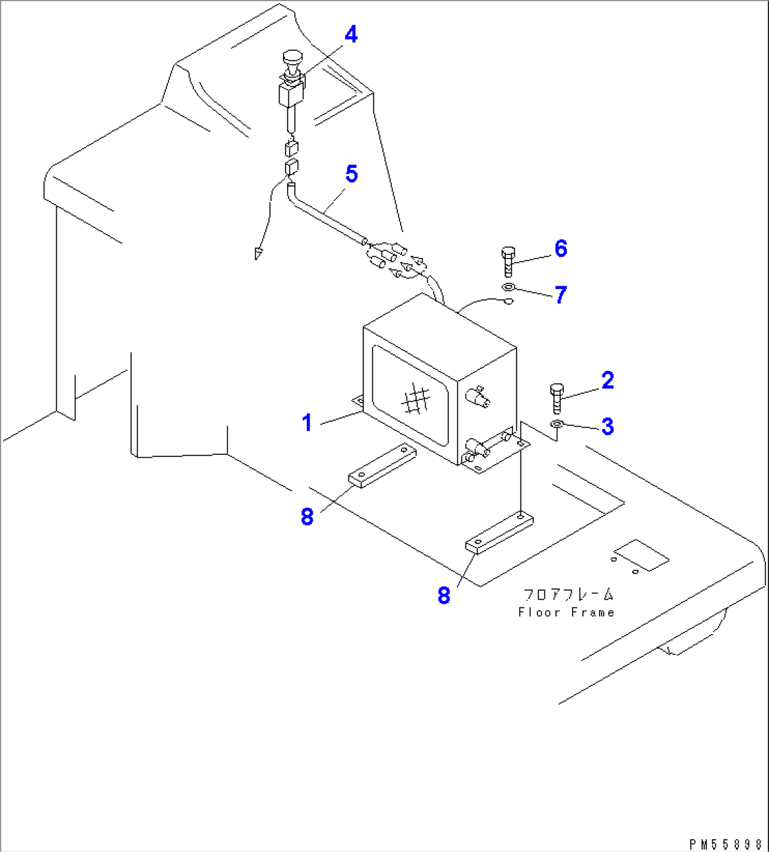 CAR HEATER (HEATER UNIT AND RELATED PARTS)(#2001-)