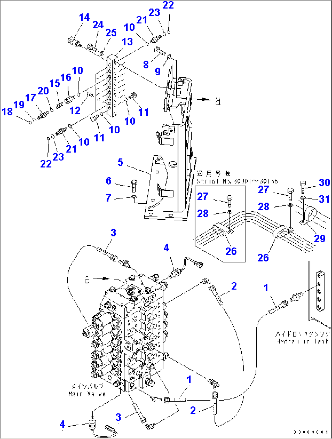 MAIN VALVE (HOSE)