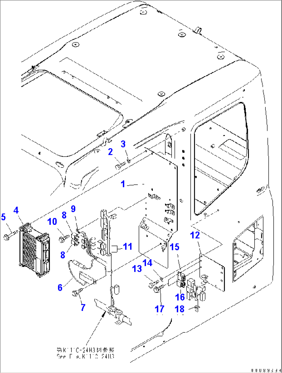 FLOOR FRAME (OPERATOR