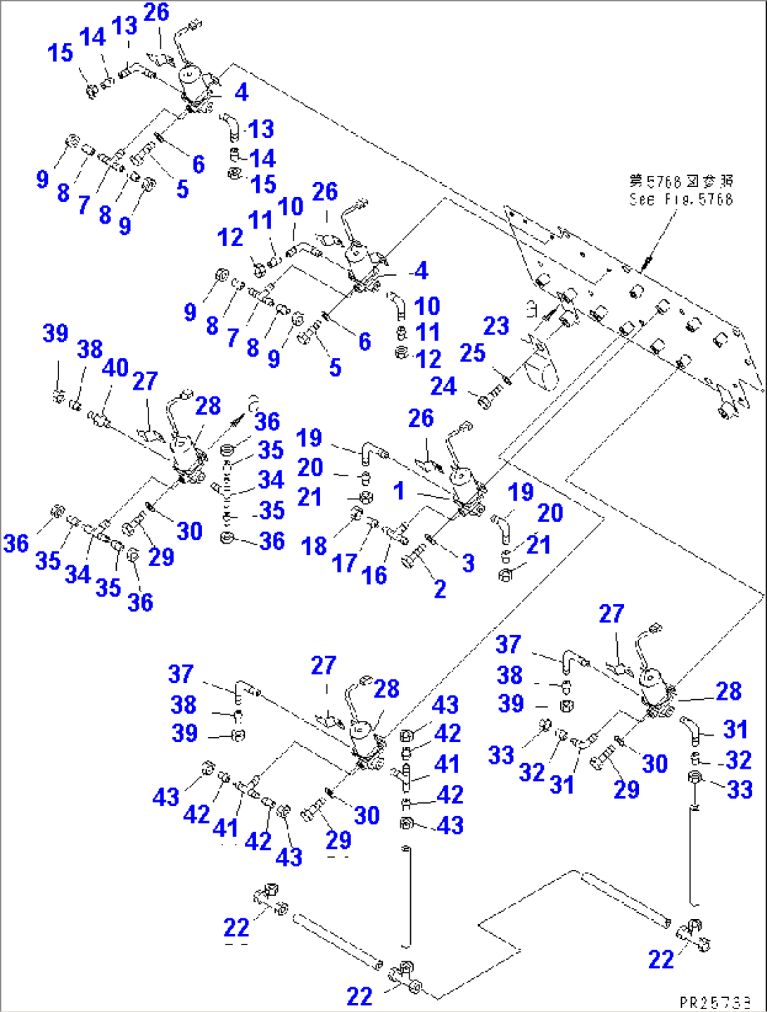 CAB INTERIOR (AIR VALVE) (5/6)(#1055-)