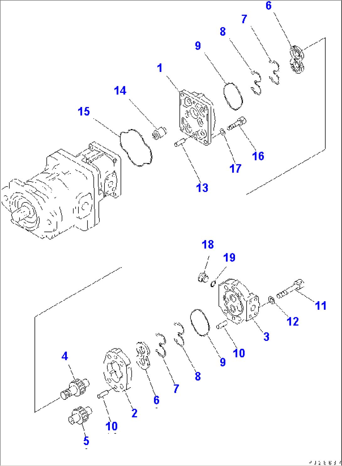 HYDRAULIC PUMP (3/3)