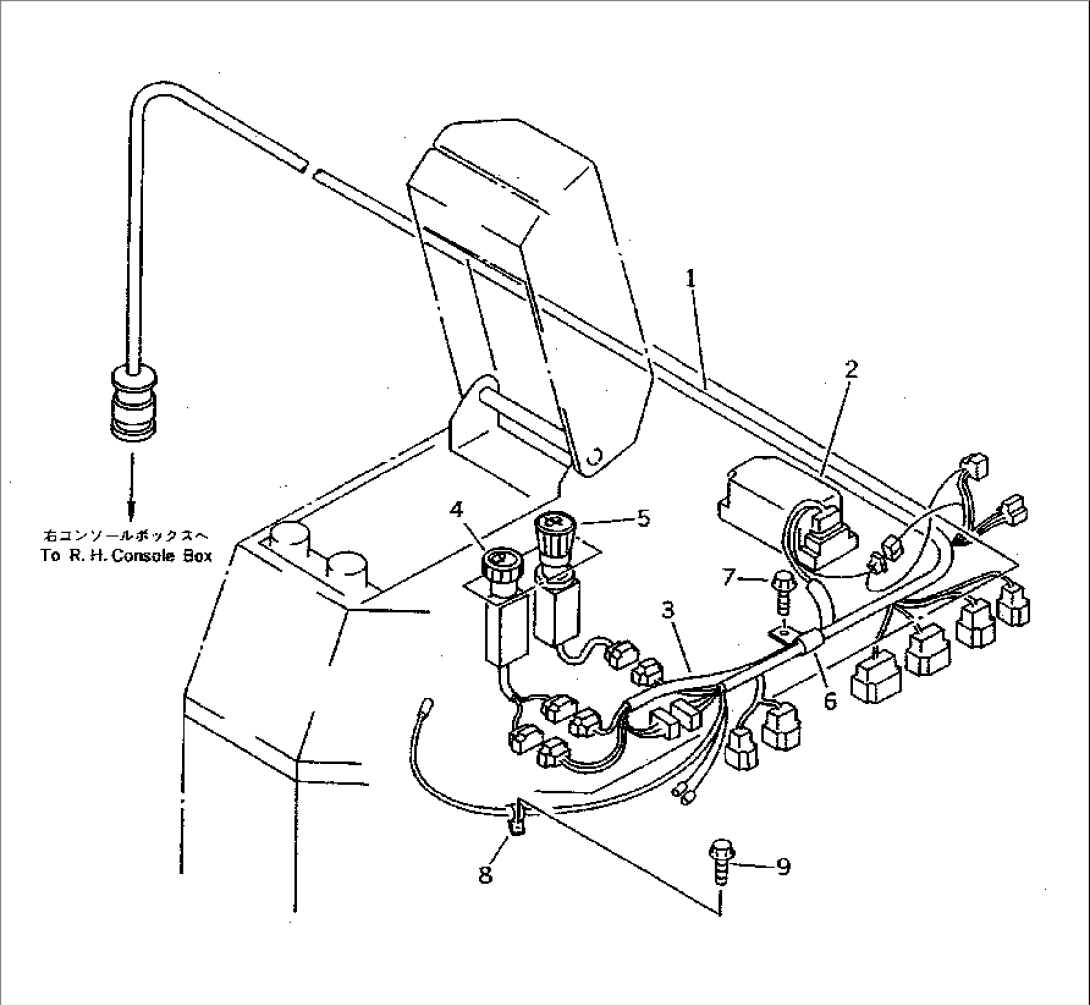 CONSOLE BOX¤ L.H. (HEAVY DUTY SPEC.)(#10865-)