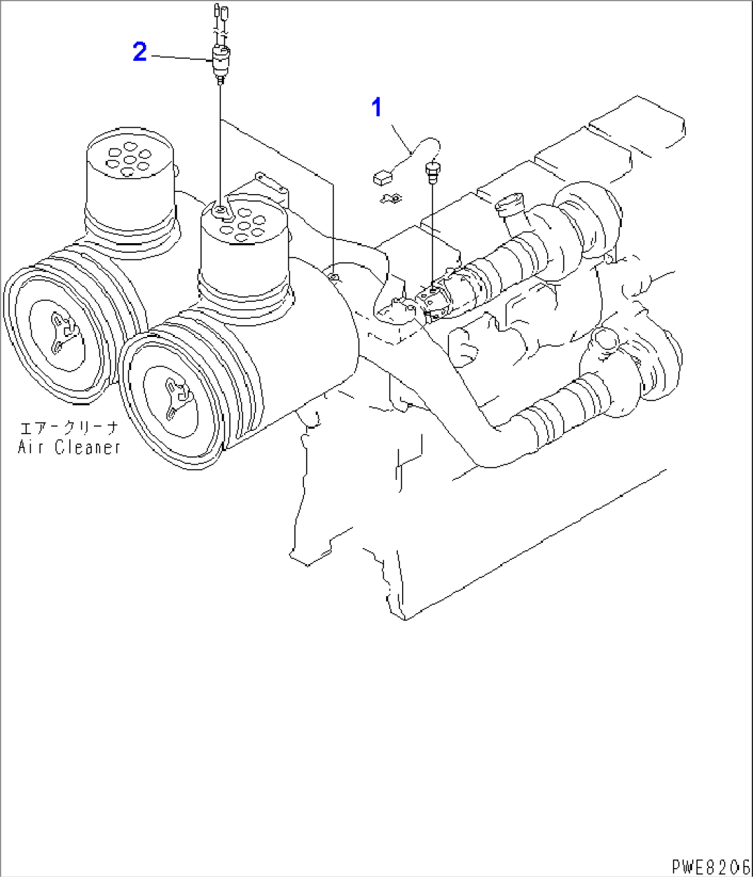 ENGINE (SENSOR AND INDICATOR)(#50023-51000)