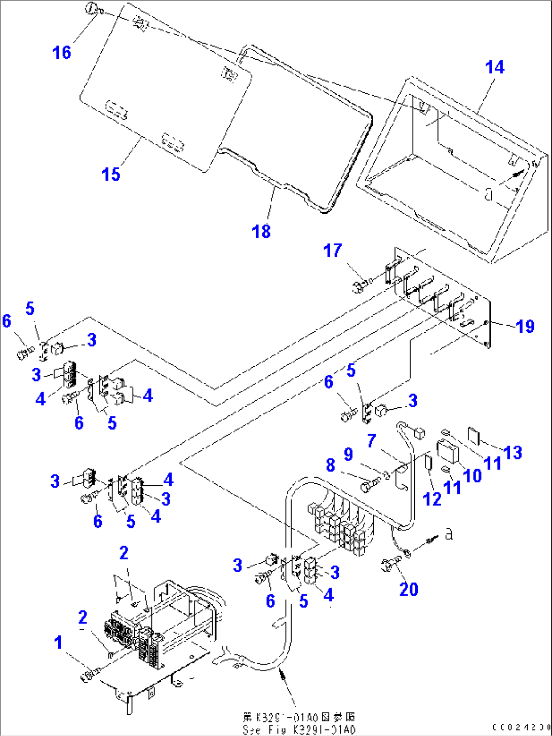 CAB ELECTRICAL (FUSE AND RELAY)(#1152-)