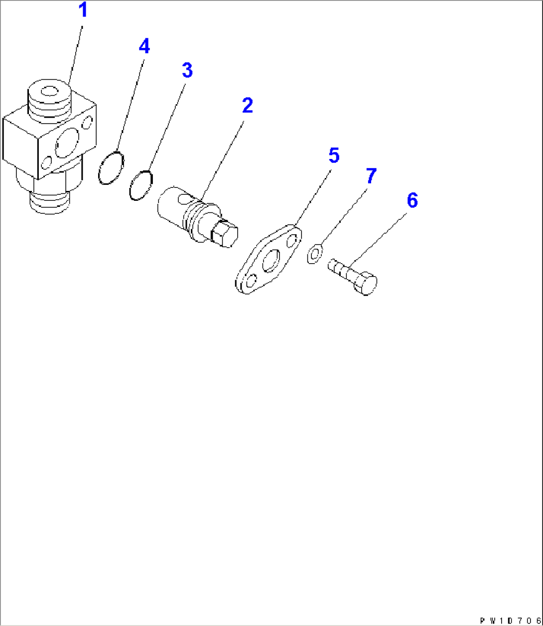 VALVE (FOR ACCUMULATOR)(#12877-)