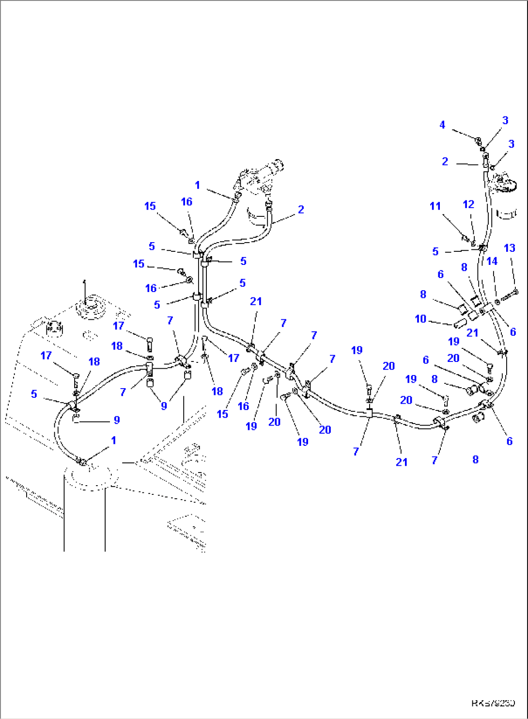 FUEL SUPPLY CIRCUIT, SUCTION CIRCUIT