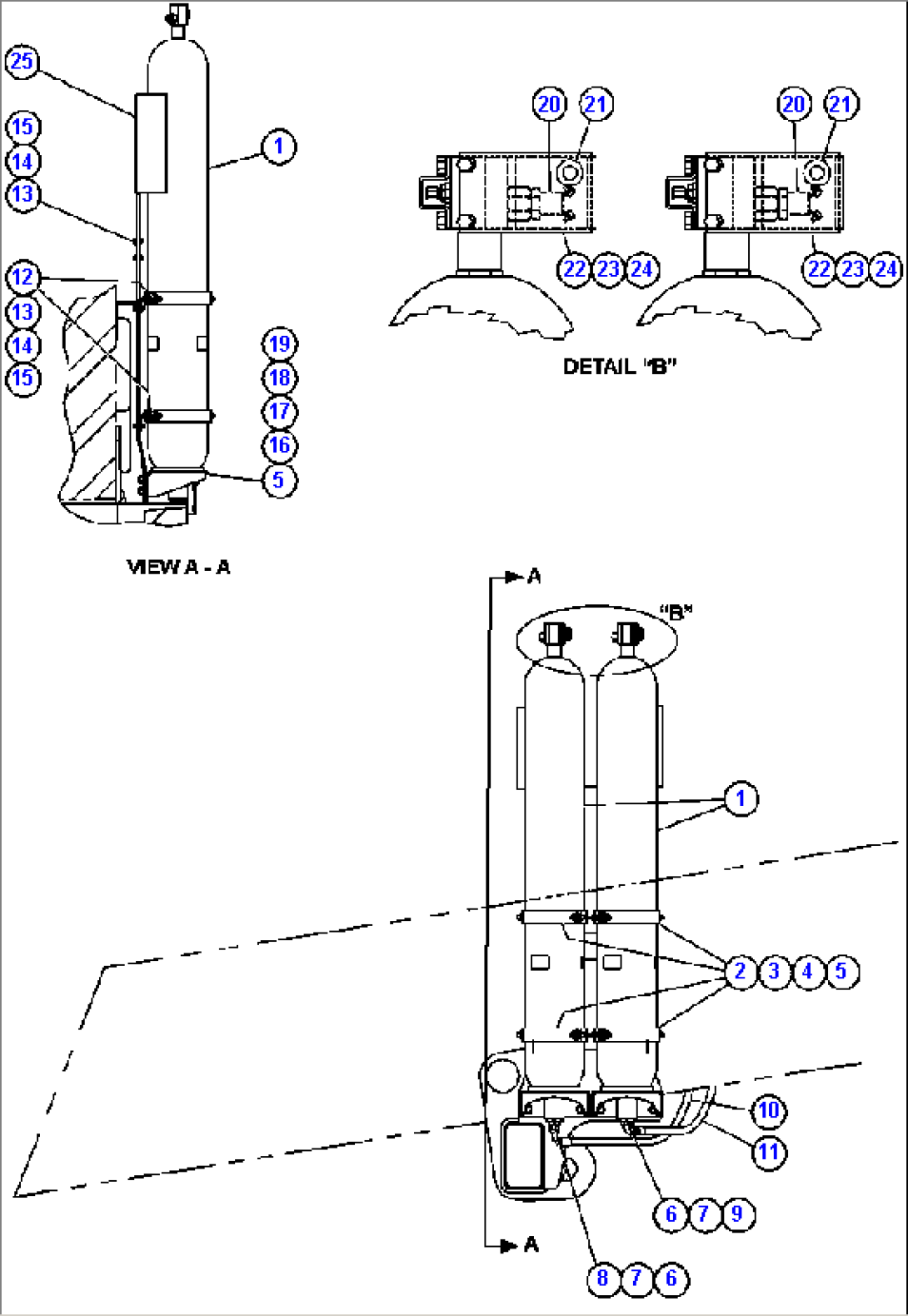 STEERING ACCUMULATORS INSTALLATION