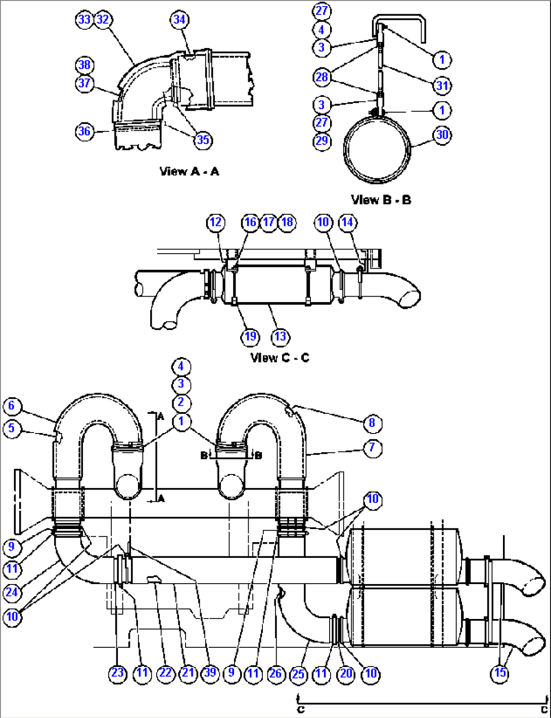 EXHAUST PIPING