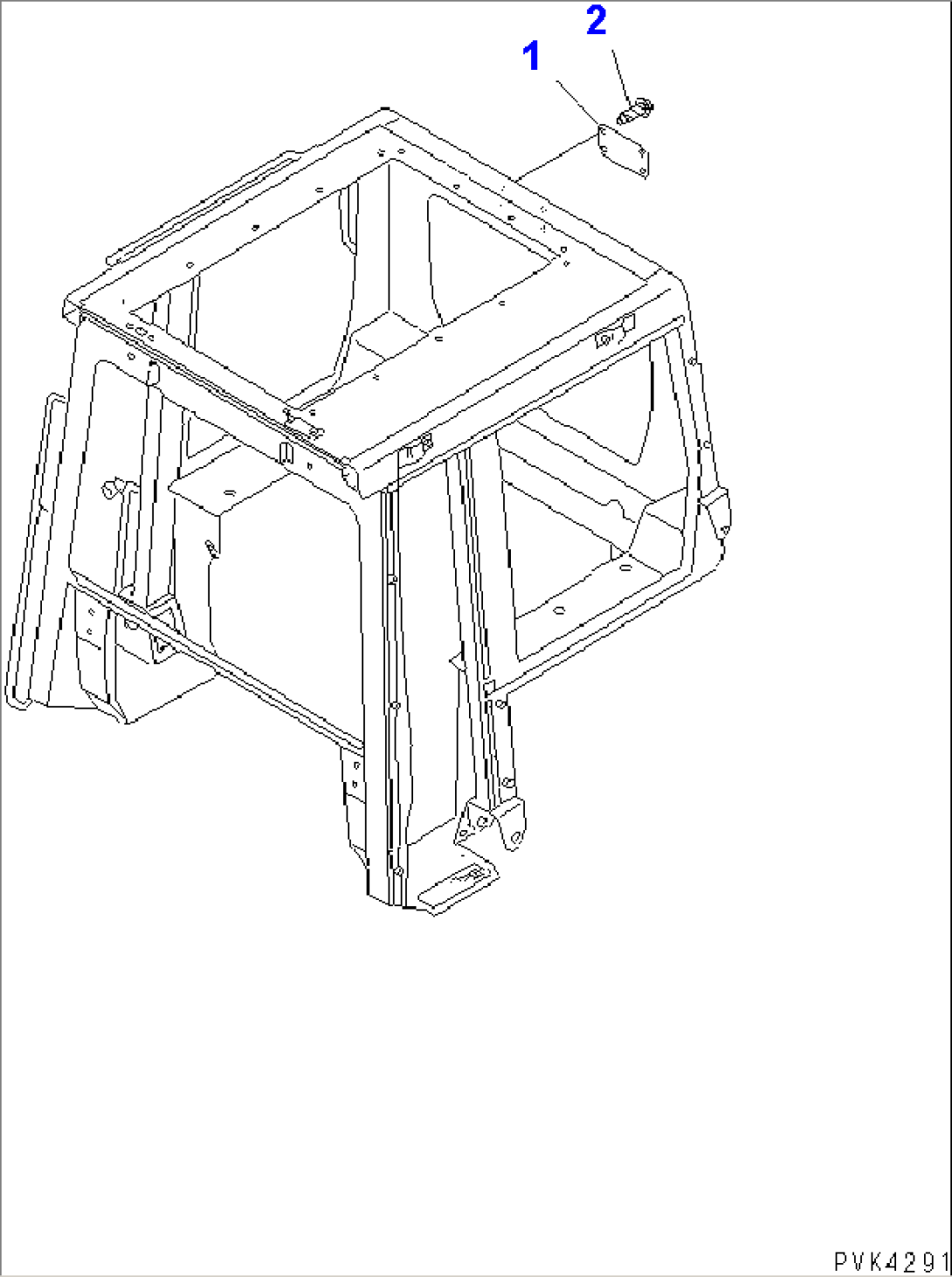 ROPS PLATES (FOR ROPS CAB)