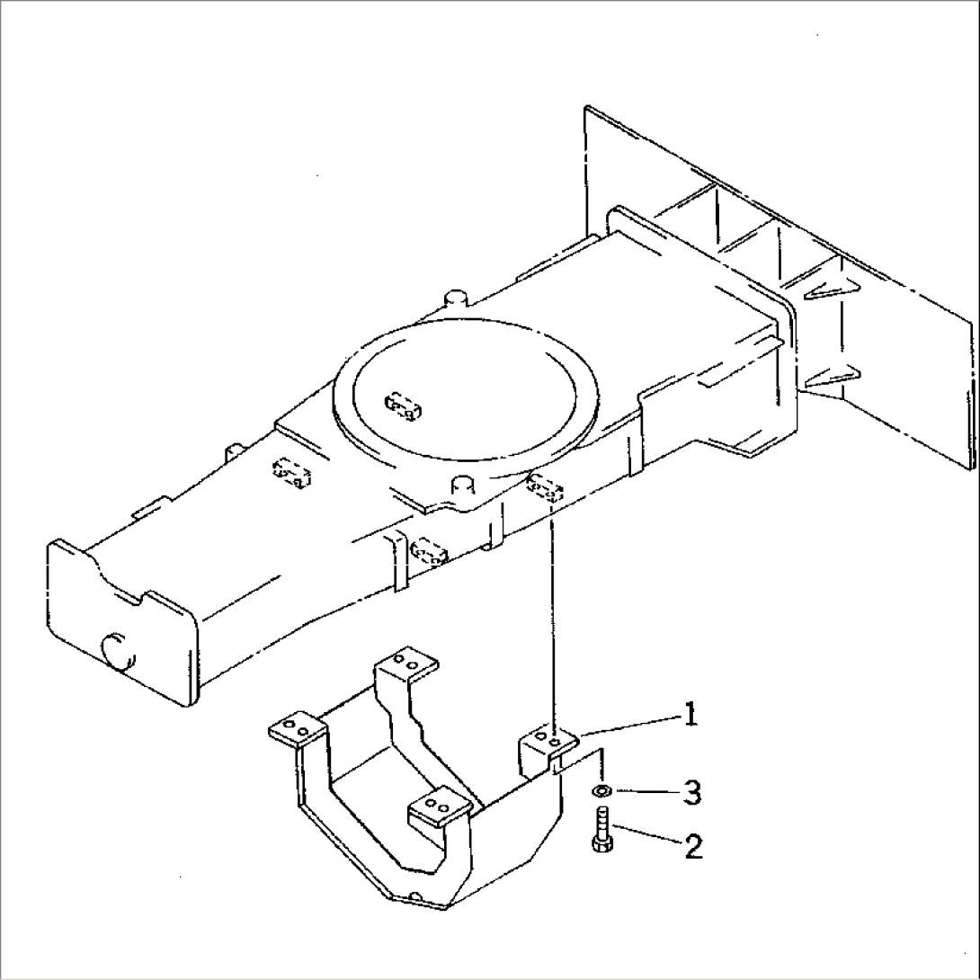 TRANSMISSION PROTECTOR (ROAD CONSTRUCTION SPEC.)(#3168-)