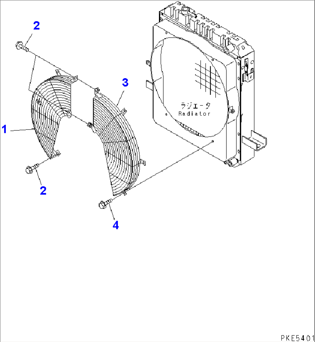 GUARD (FOR RADIATOR)